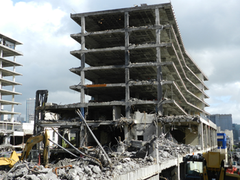 A lawsuit has been filed challenging a ballot measure that would impose tighter restrictions on waterfront development and impact numerous projects, including the construction of the new Golden State Warriors Arena. 1402-01.jpg